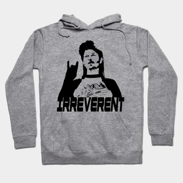 IRREVERENT (Black) Hoodie by Zombie Squad Clothing